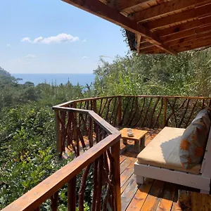  Otel Bamboo With Sea View In Kabak Bay, Oeluedeniz